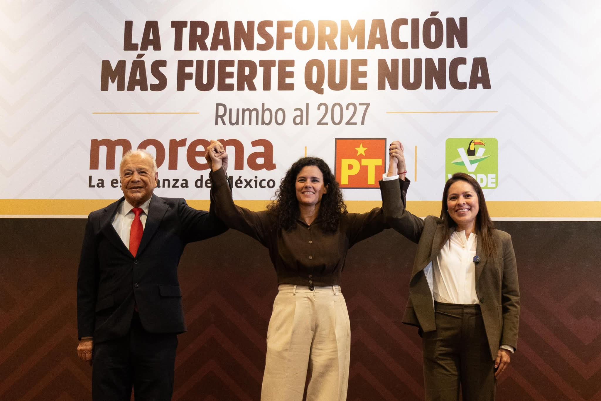 Anaya, Alcalde y Castrejón; anuncian alianza rumbo a intermedias de 2027.